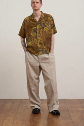 Man 30s 30s French Work Pant Linen Nidom