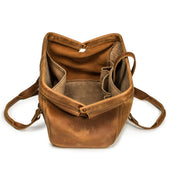 Big Mouth Leather Tool Bag
