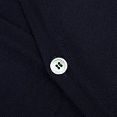 Merino Wool Sleeveless Cardigan