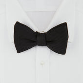 Herringbone Silk Bow Tie