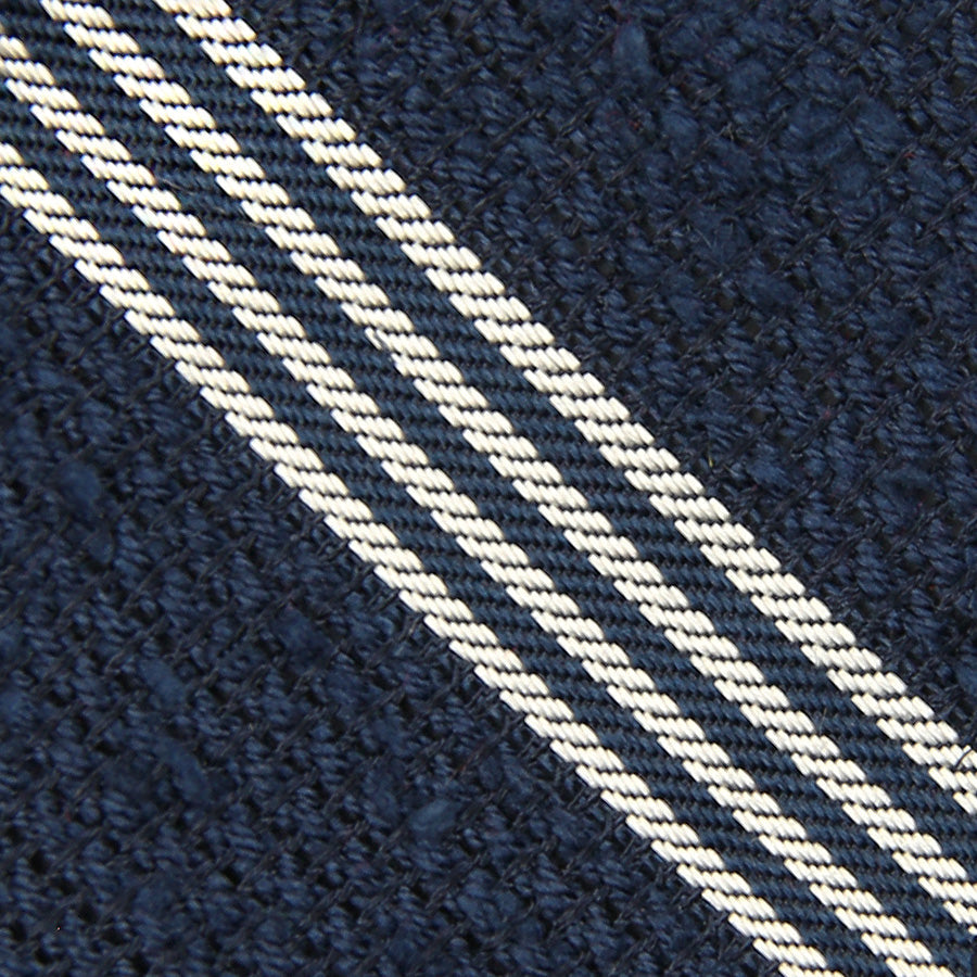 Striped Shantung Grenadine Bespoke Tie