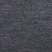 Merino Wool Knitted Polo Mid Grey