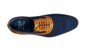 Elliot Navy Suede Cedar Calf