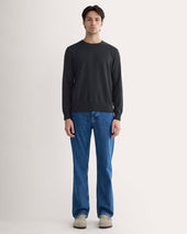 The No-Sweat Sweater | Uniform | Heathered Midnight