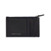 Leather Zip Coin And Card Holder