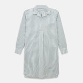 Green Double Stripe Quarzo Nightshirt