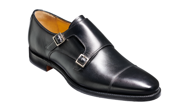 Edison - Black Calf - Monk Strap Shoe