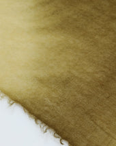 Cashmere Scarf In A Solid Colour With Shaded Tones Green Militare