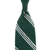 Triple Stripe Shantung Bespoke Tie