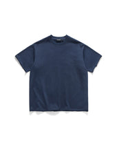 CUT OUT BOXY T-SHIRTS / NAVY