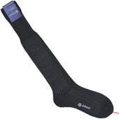Knee Socks - Shadow Stripes - Charcoal / Grey - Pure Cotton