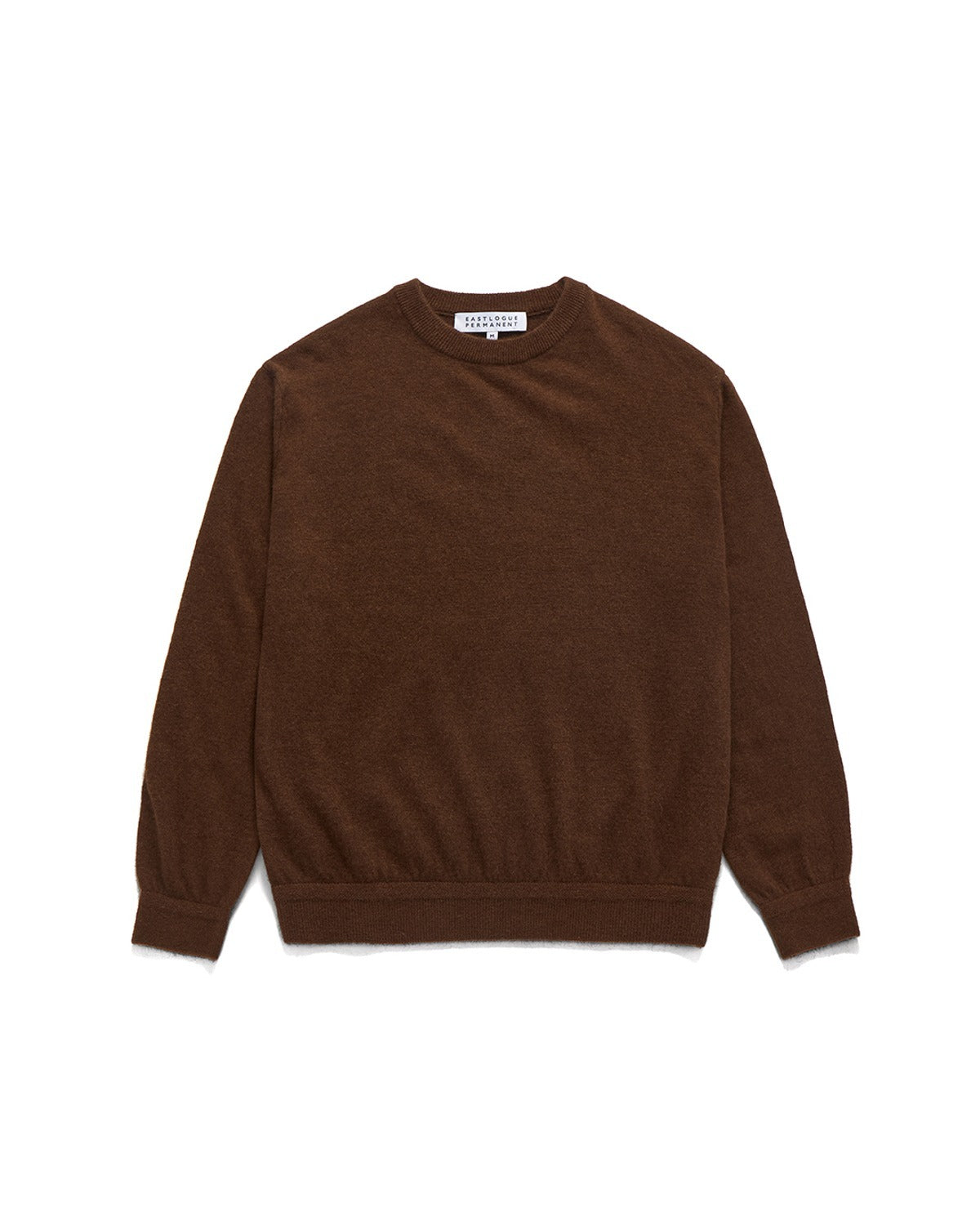 CREW NECK KNIT / BROWN