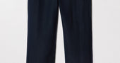 Dark Navy Linen Trousers | 100% French Linen | Asket