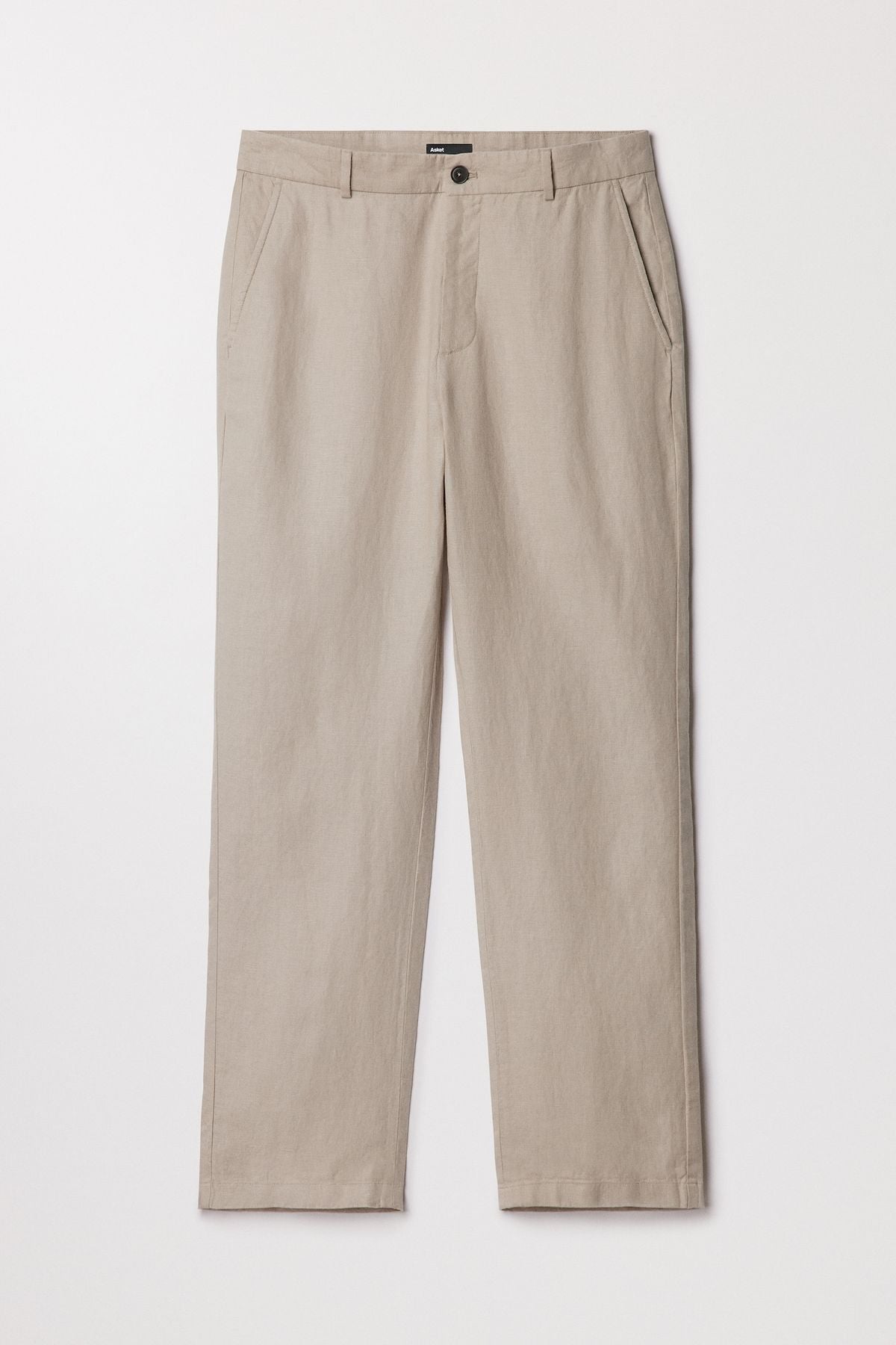 Linen Trousers 100 French Linen Asket