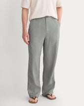 Linen Easy Pant 2.0 | Agave Green