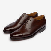Straight Tip Oxford Bitter Choco Zip Last