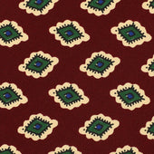 Ancient Madder Silk Bespoke Tie - Burgundy