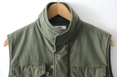 Fujito Field Vest Green Black Directors Web Shop Powered By Base