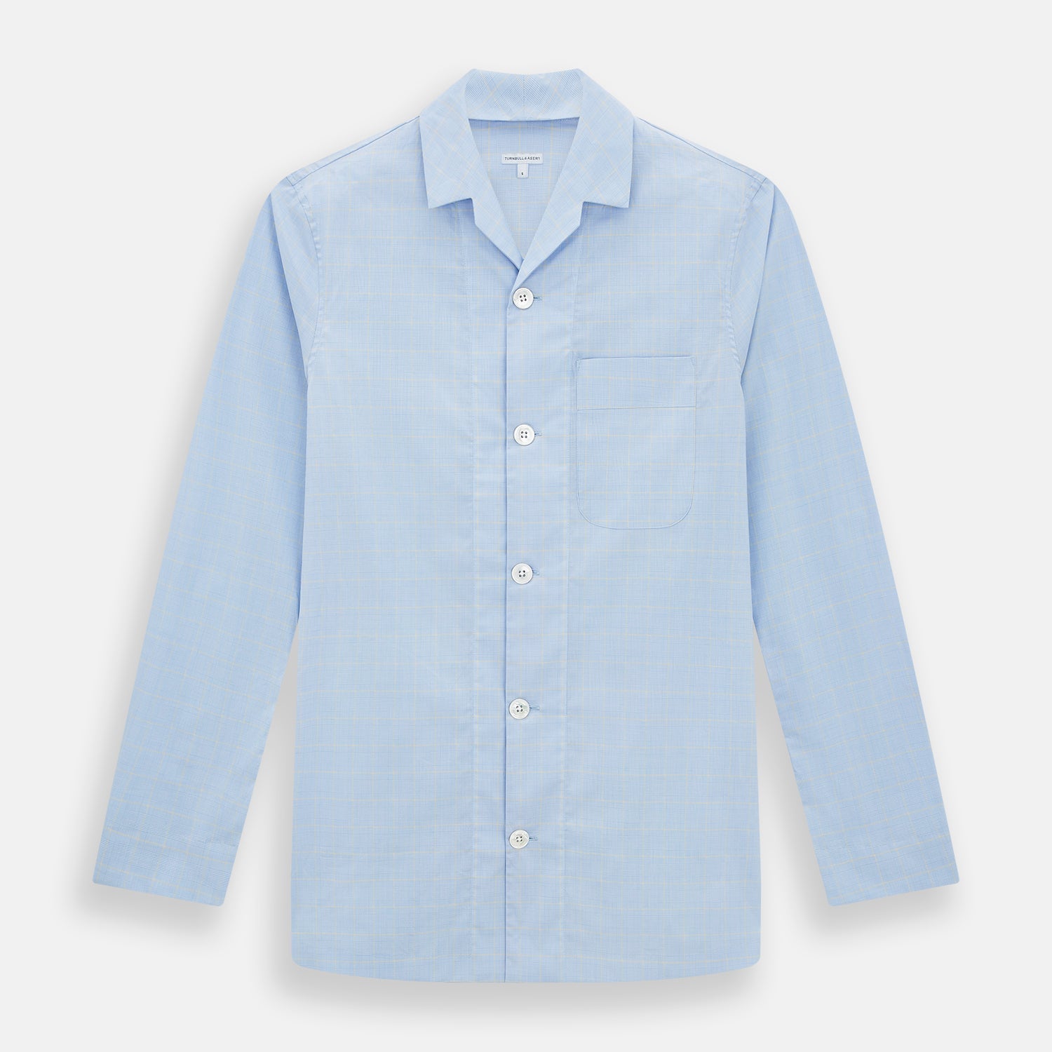 Prince Of Wales Check Pyjama Shirt