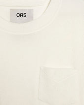 White Terry Tee