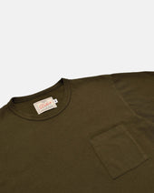 Heavy Duty Tee Single Pocket Loden