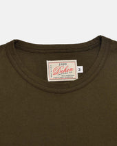 Heavy Duty Tee Single Pocket Loden