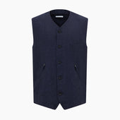 Linen Twill Waistcoat