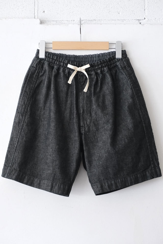 FUJITO Line Easy Shorts Black,Indigo Blue | Directors Web Shop powered by BASE