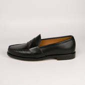 Weltline Penny Loafers - Black Calf