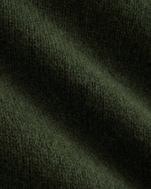 The Felted Merino Hoodie | Dark Forest