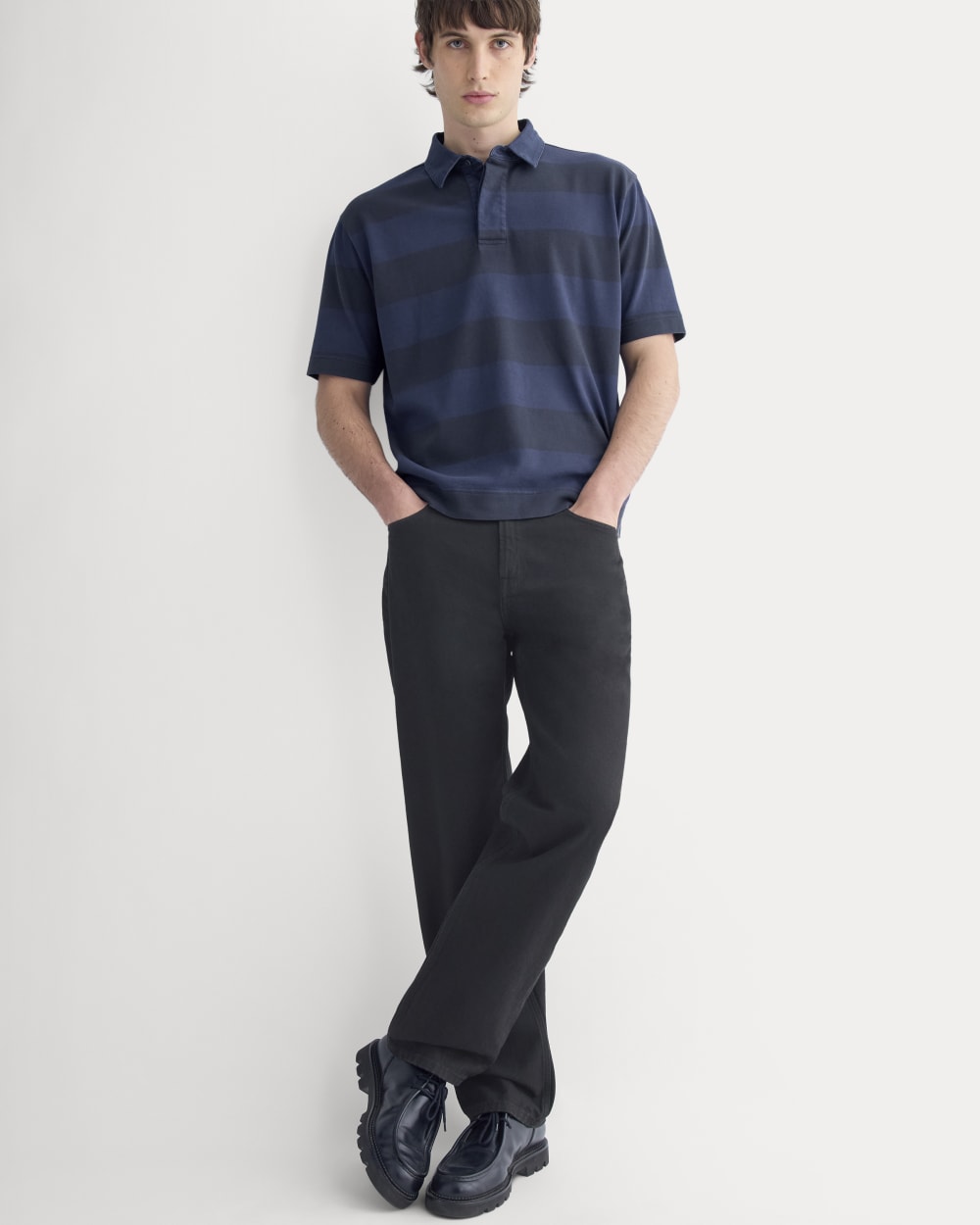 Classic Straight-Fit Jean | Black