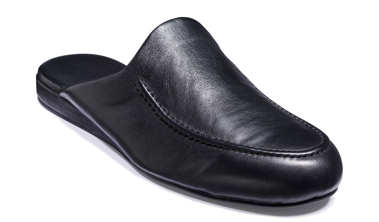Birch Black Leather