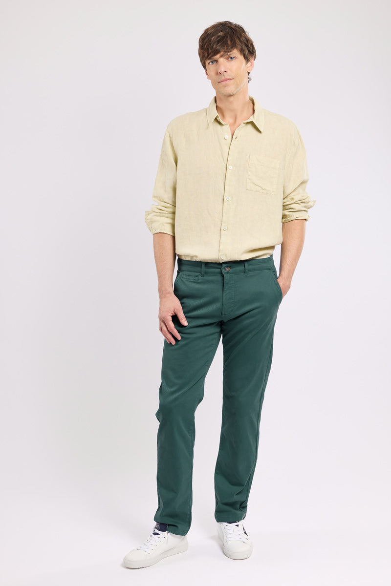 Pantalon chino - coton