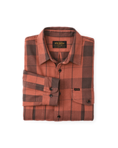 Vintage Wash Alaskan Guide Shirt - Sequoia / Dark Bown Plaid