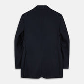 Plain Wool Single Breasted Blazer
