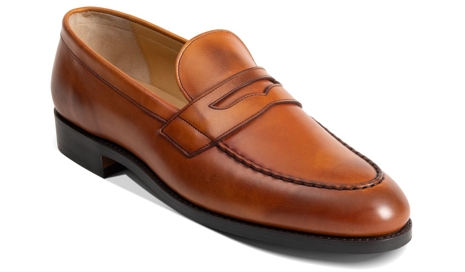 Braunton Ant Rosewood Calf