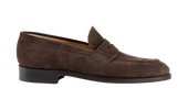 Braunton Dark Brown Suede
