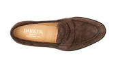 Braunton Dark Brown Suede