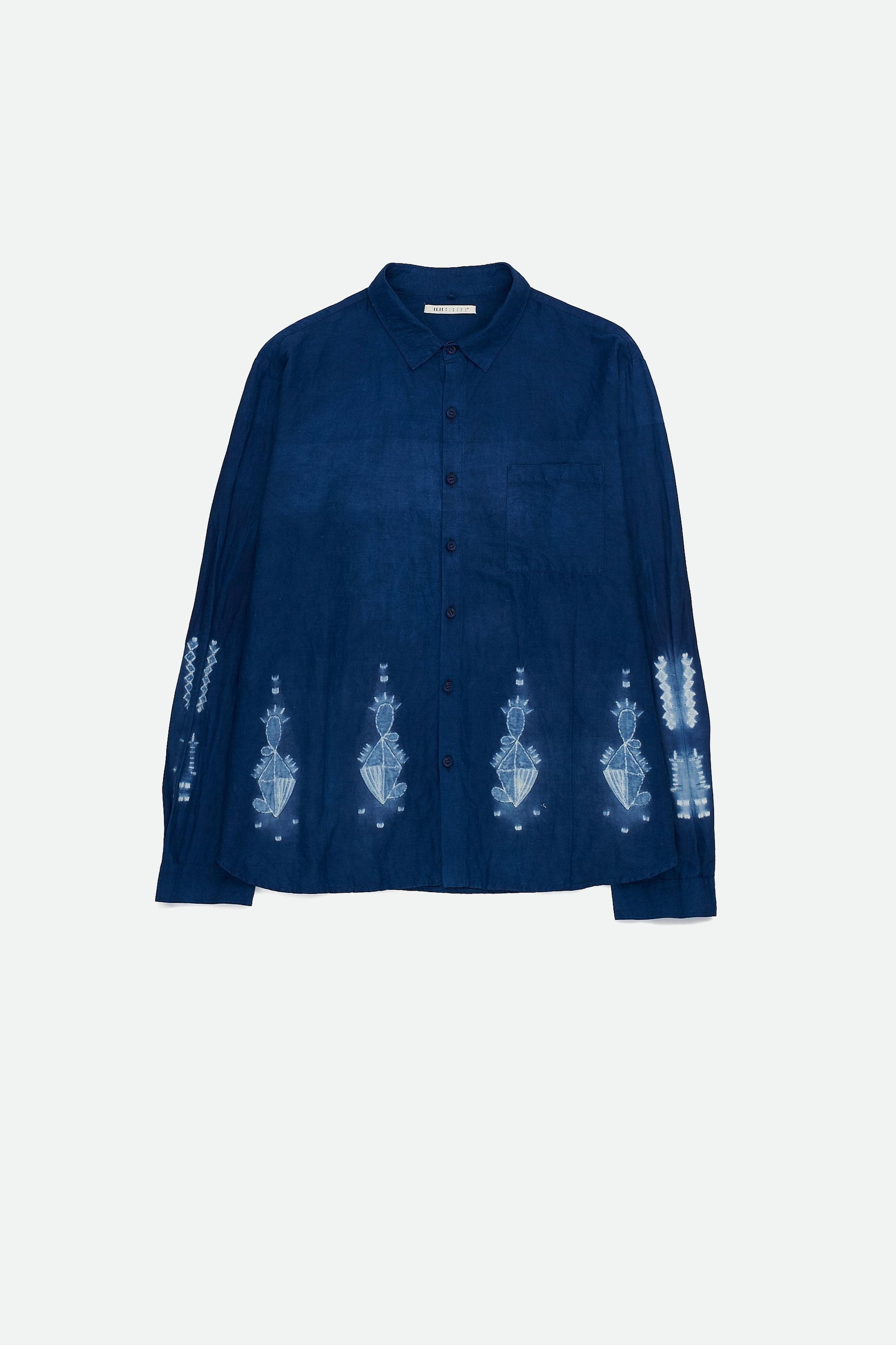 Medium Shibori Cotton Unisex Shirt