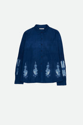 Medium Shibori Cotton Unisex Shirt