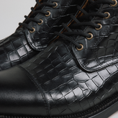 The Rome Boot In Croco