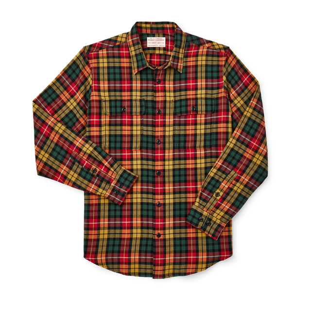 Scout Shirt - Spruce / Gold Plaid