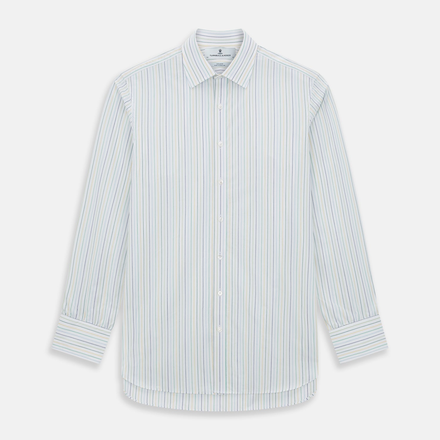 Multi Tone Double Pinstripe Mayfair Shirt
