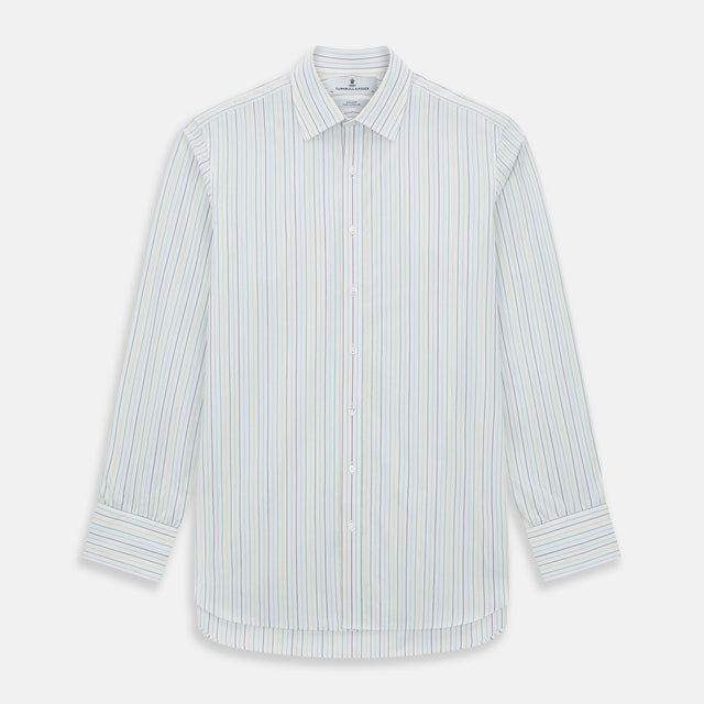 Multi Tone Double Pinstripe Mayfair Shirt