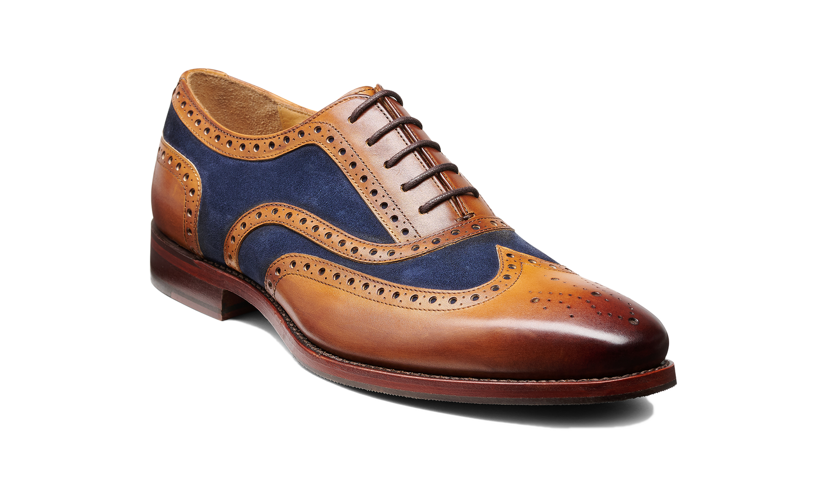 Keiran Cedar Calf Navy Suede
