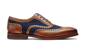 Keiran Cedar Calf Navy Suede