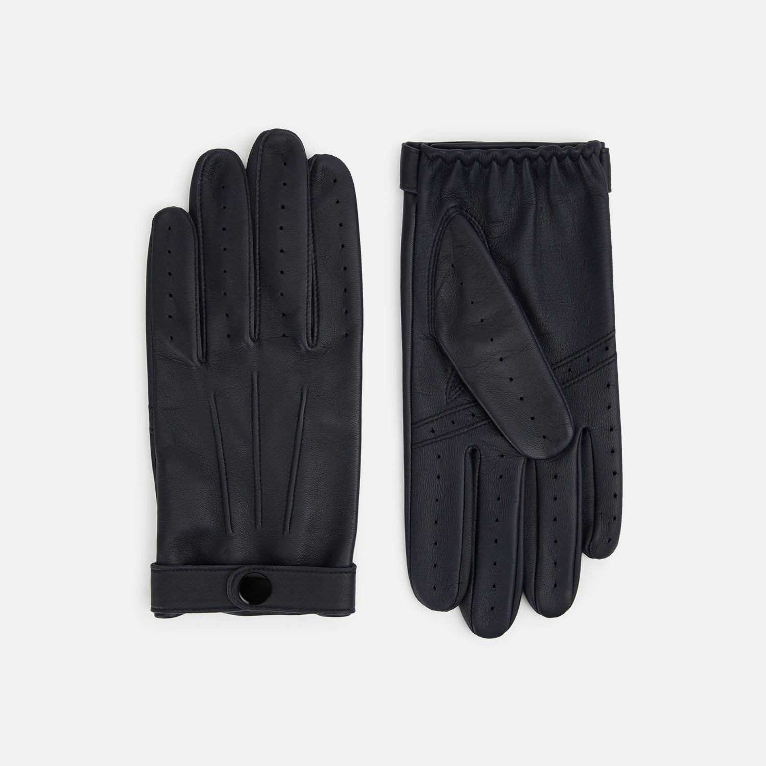 Hairsheep Leather Touchscreen Driving Gloves
