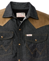 Wrangler X Filson Wild Adventure Shirt - Indigo