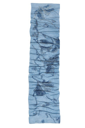 Silk Bandhani Scarf In