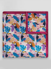 Pink Handkerchief Motif